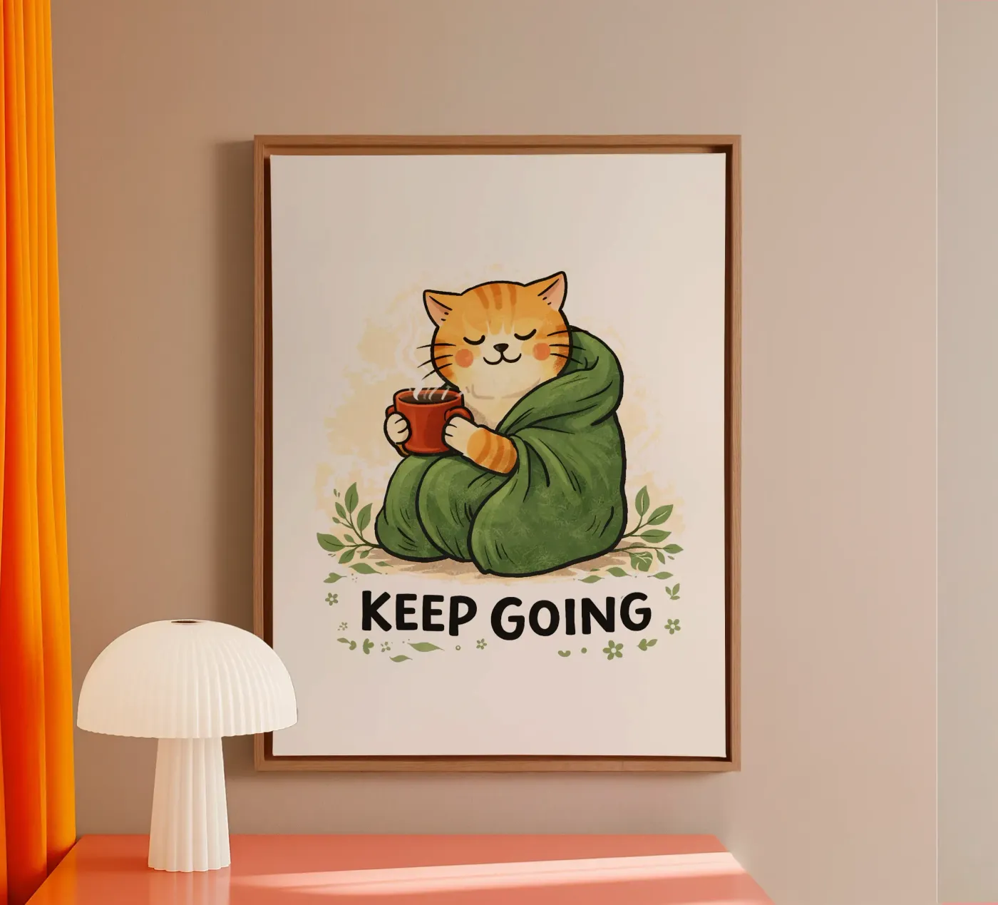 Keep Going tela da Ninatokka