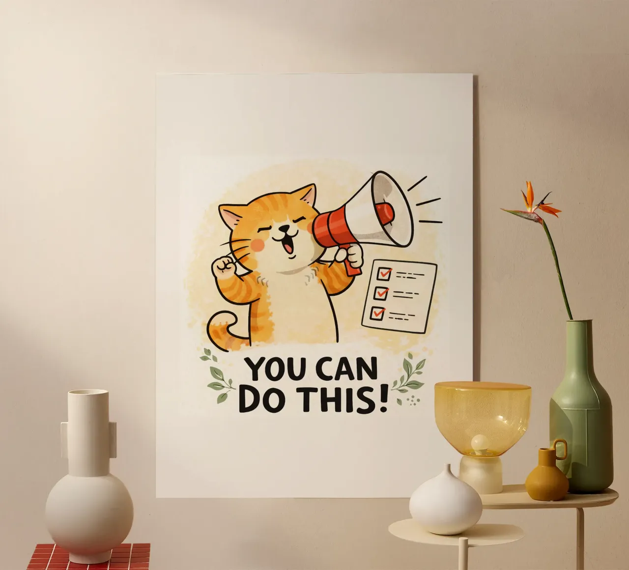 You Can Do This plexiglass da Ninatokka