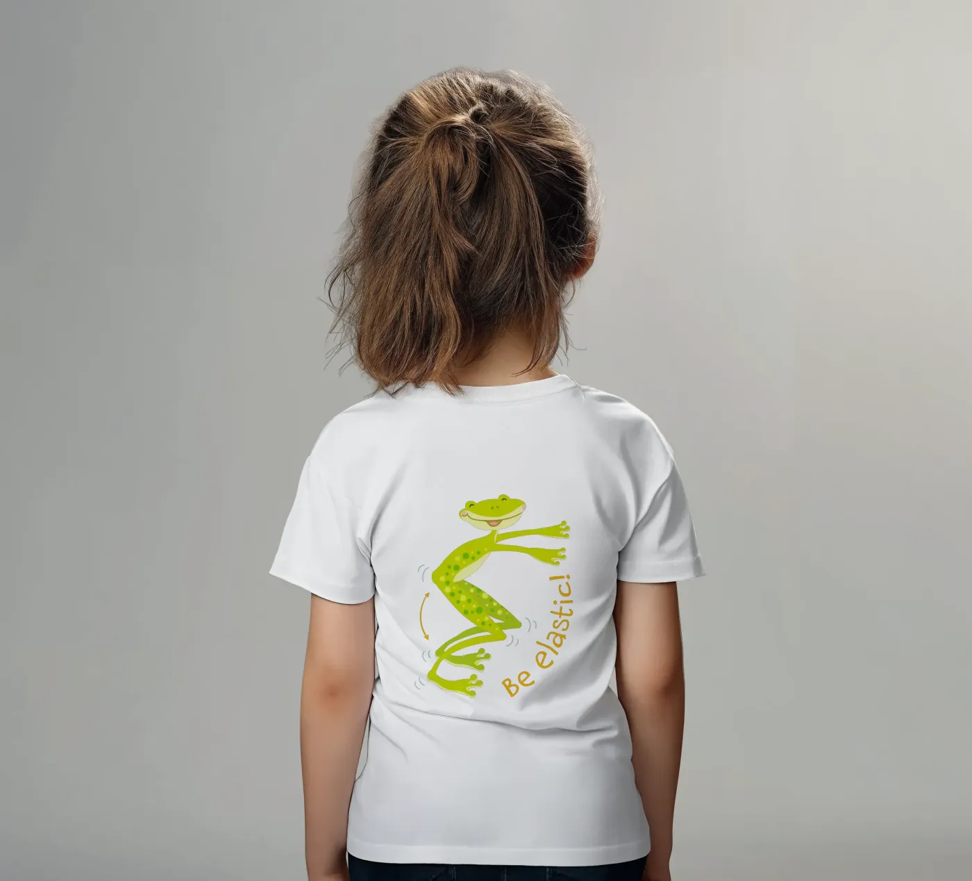 Sii elastico! t-shirt bambini da Andrea Dölling