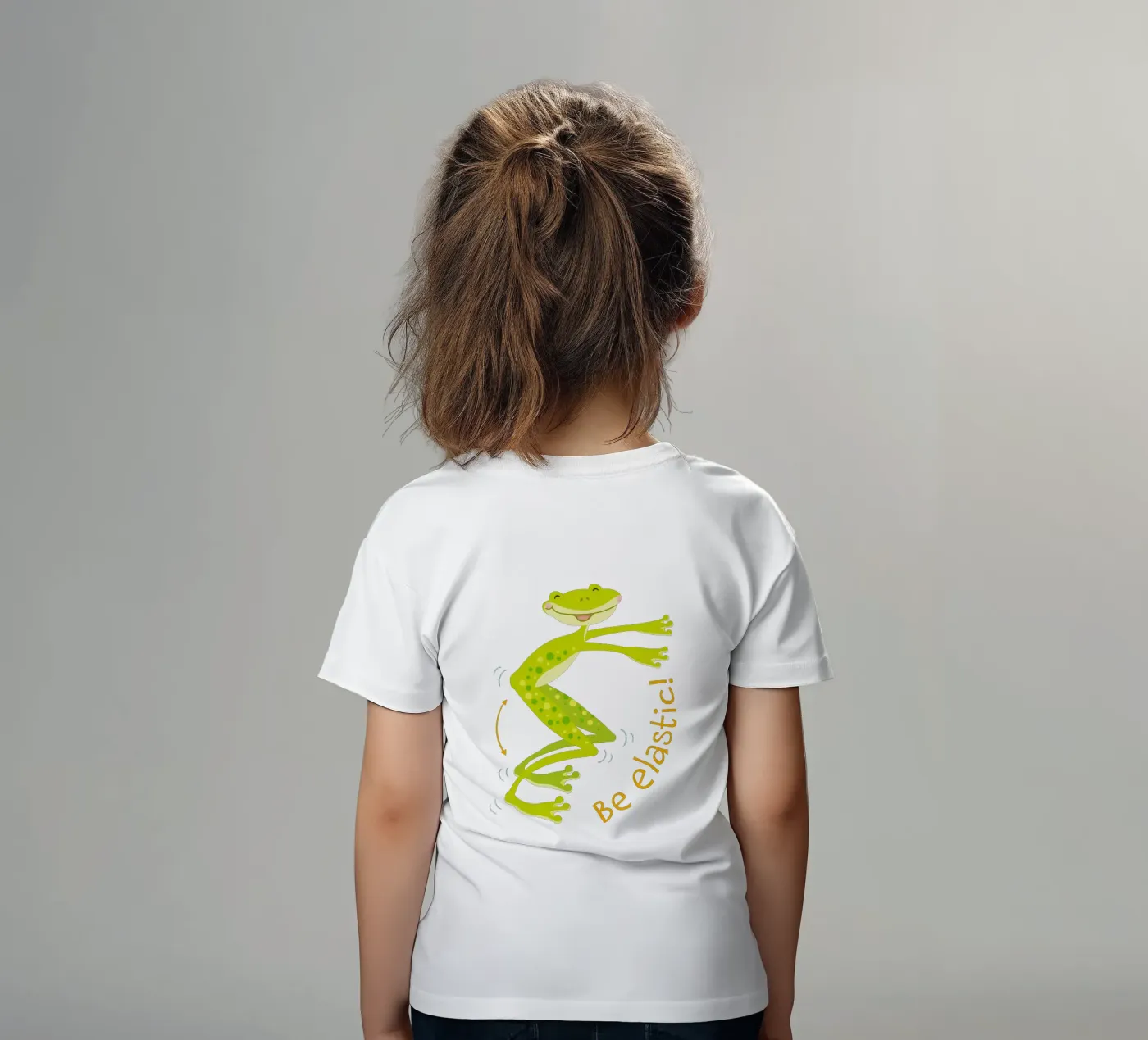 Sii elastico! t-shirt bambini da Andrea Dölling