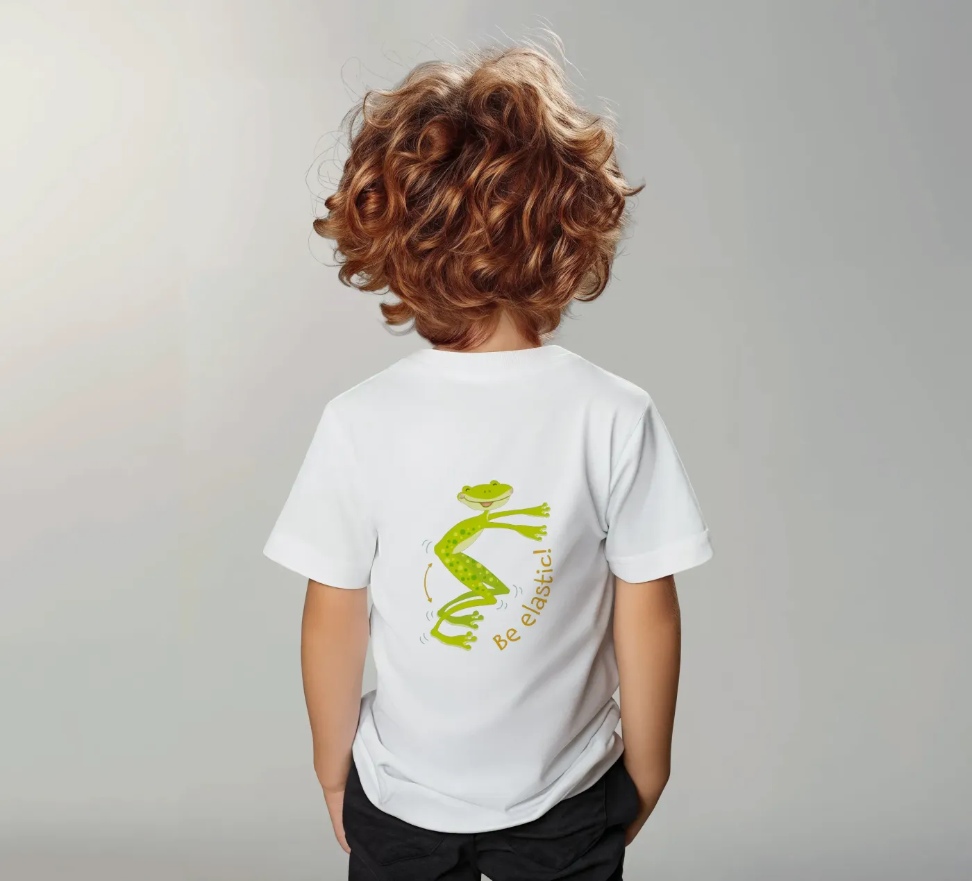 Sii elastico! t-shirt bambini da Andrea Dölling