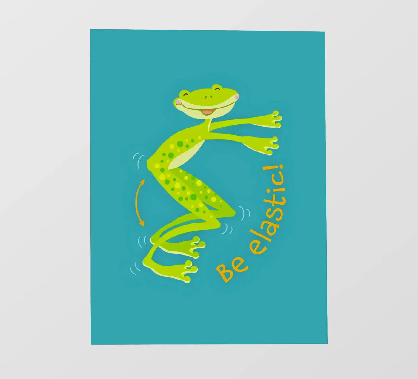 Sei elastisch! Fototapete von Andrea Dölling