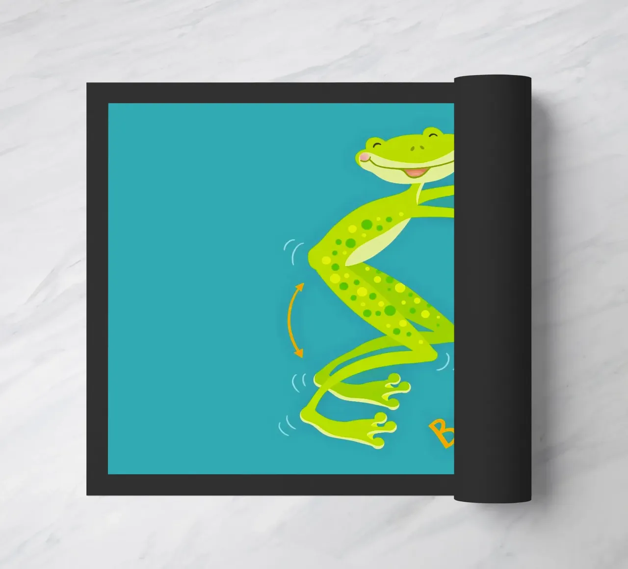 Sii elastico! zerbino da Andrea Dölling