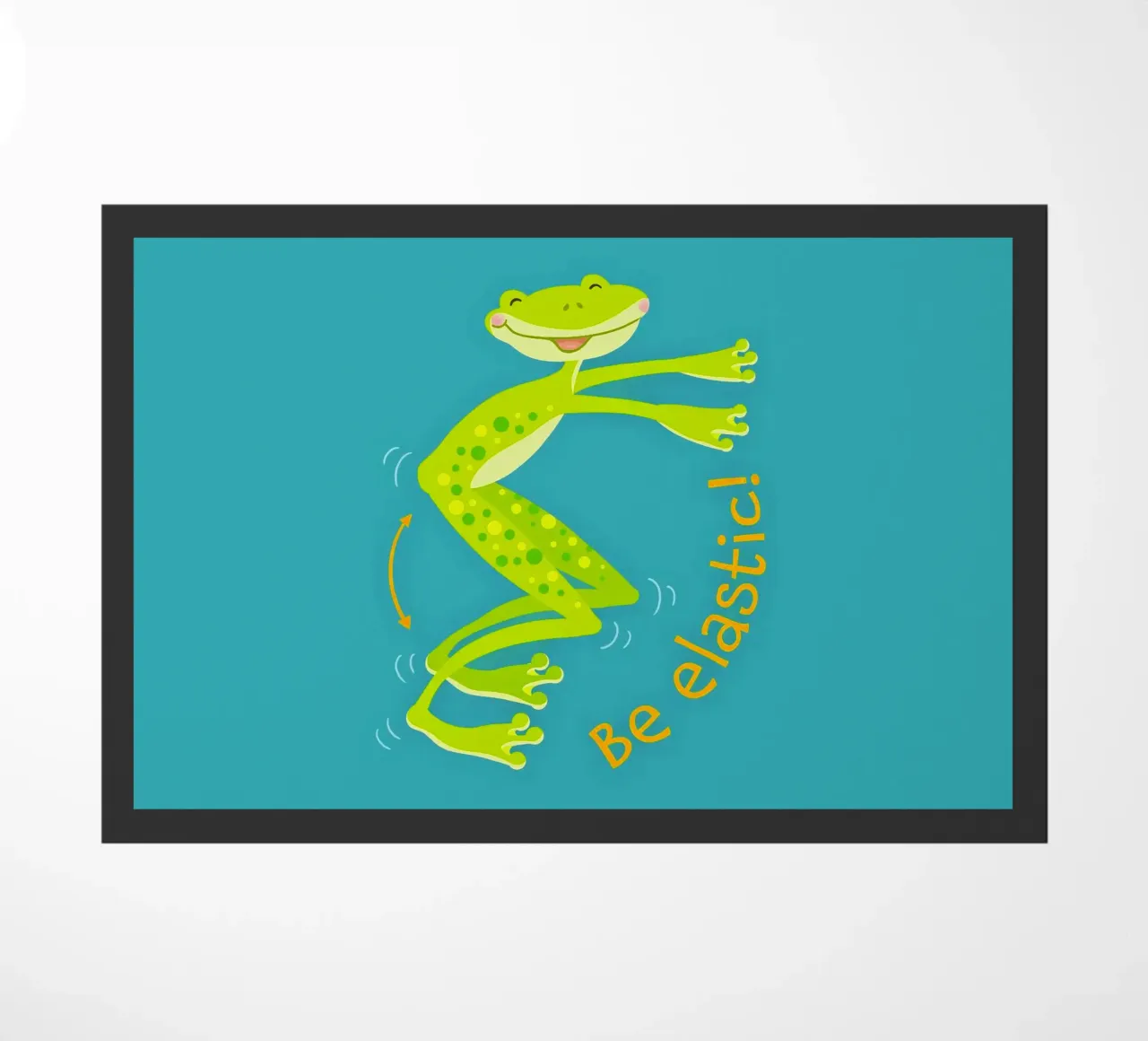 Sii elastico! zerbino da Andrea Dölling