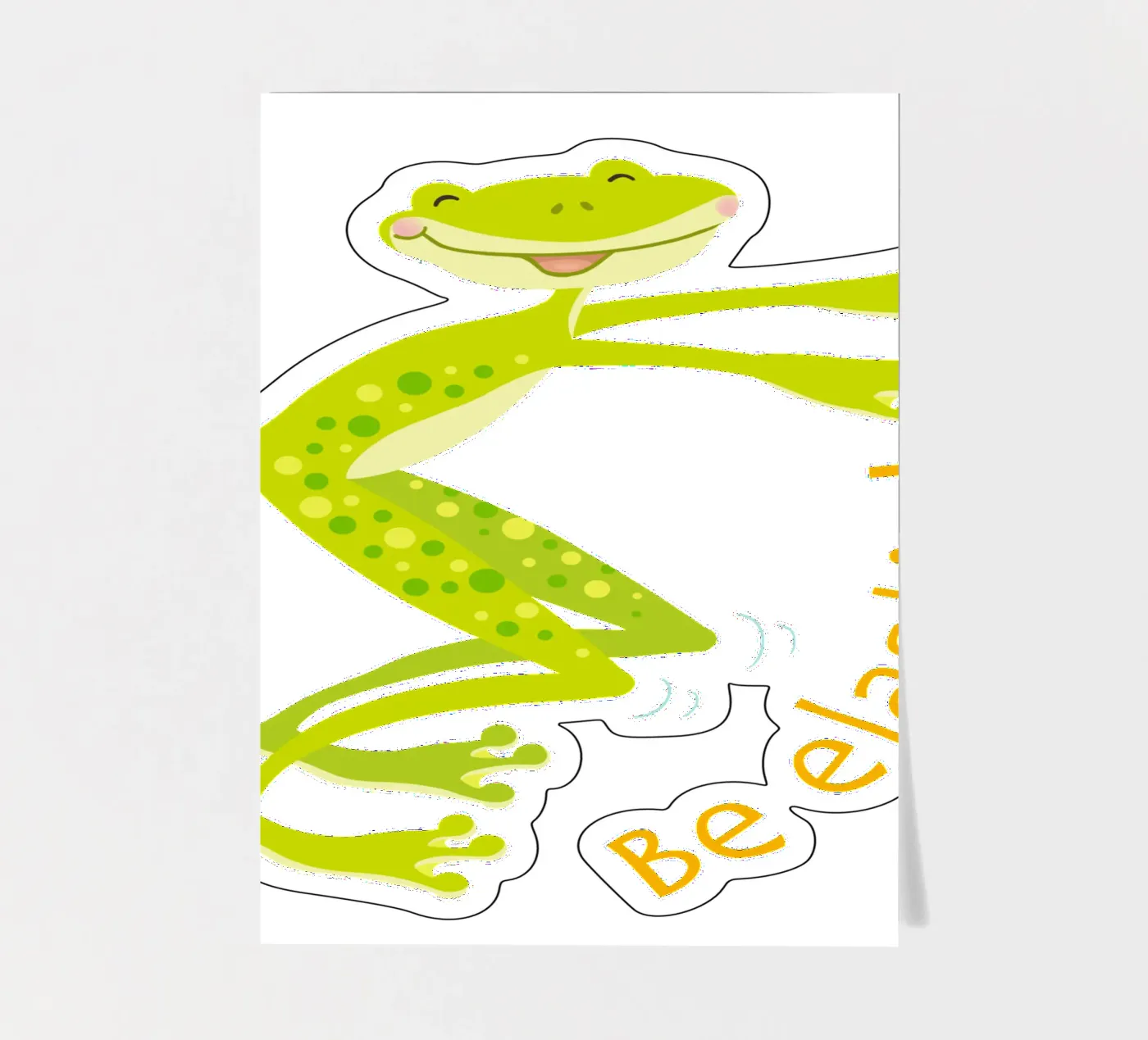 Be Elastic! Stickerbogen von Andrea Dölling