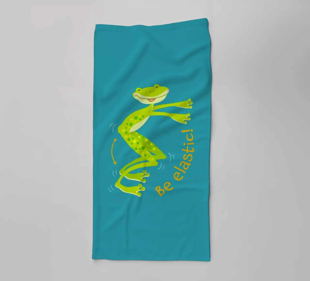 Be Elastic! Handtuch von Andrea Dölling