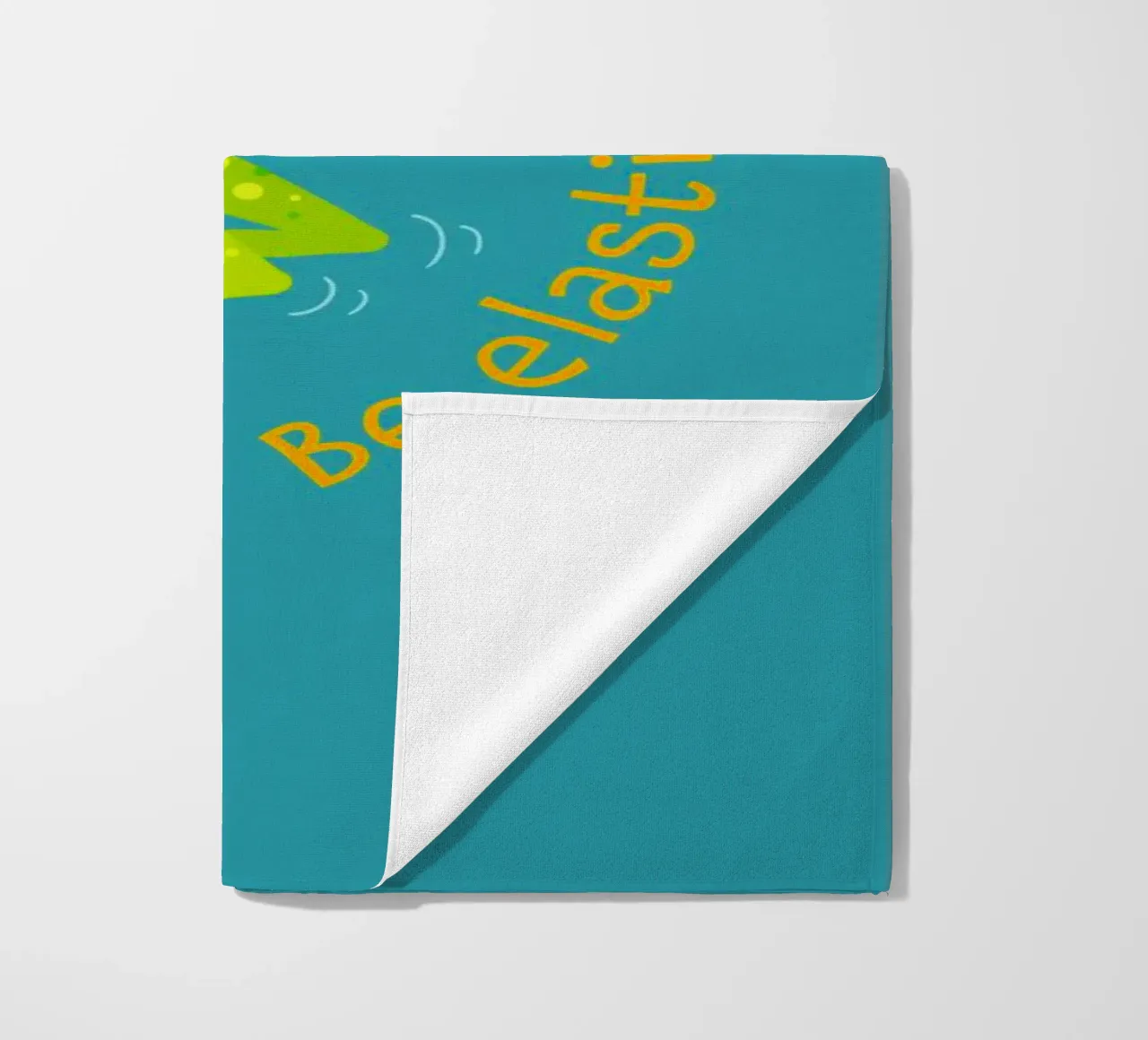 Sei elastisch! Strandtuch von Andrea Dölling