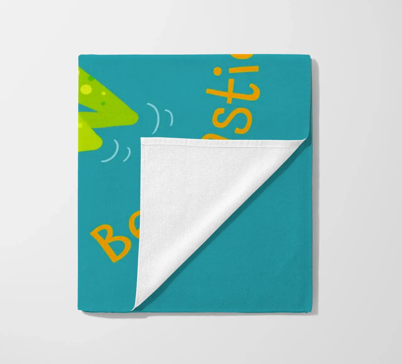 Sei elastisch! Strandtuch von Andrea Dölling