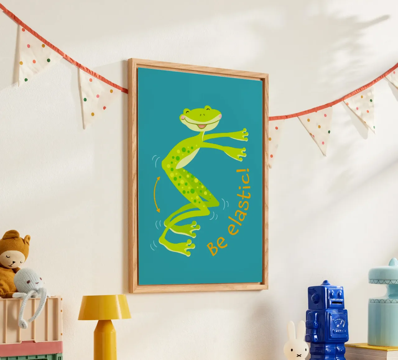 Be Elastic! acrylic glass by Andrea Dölling