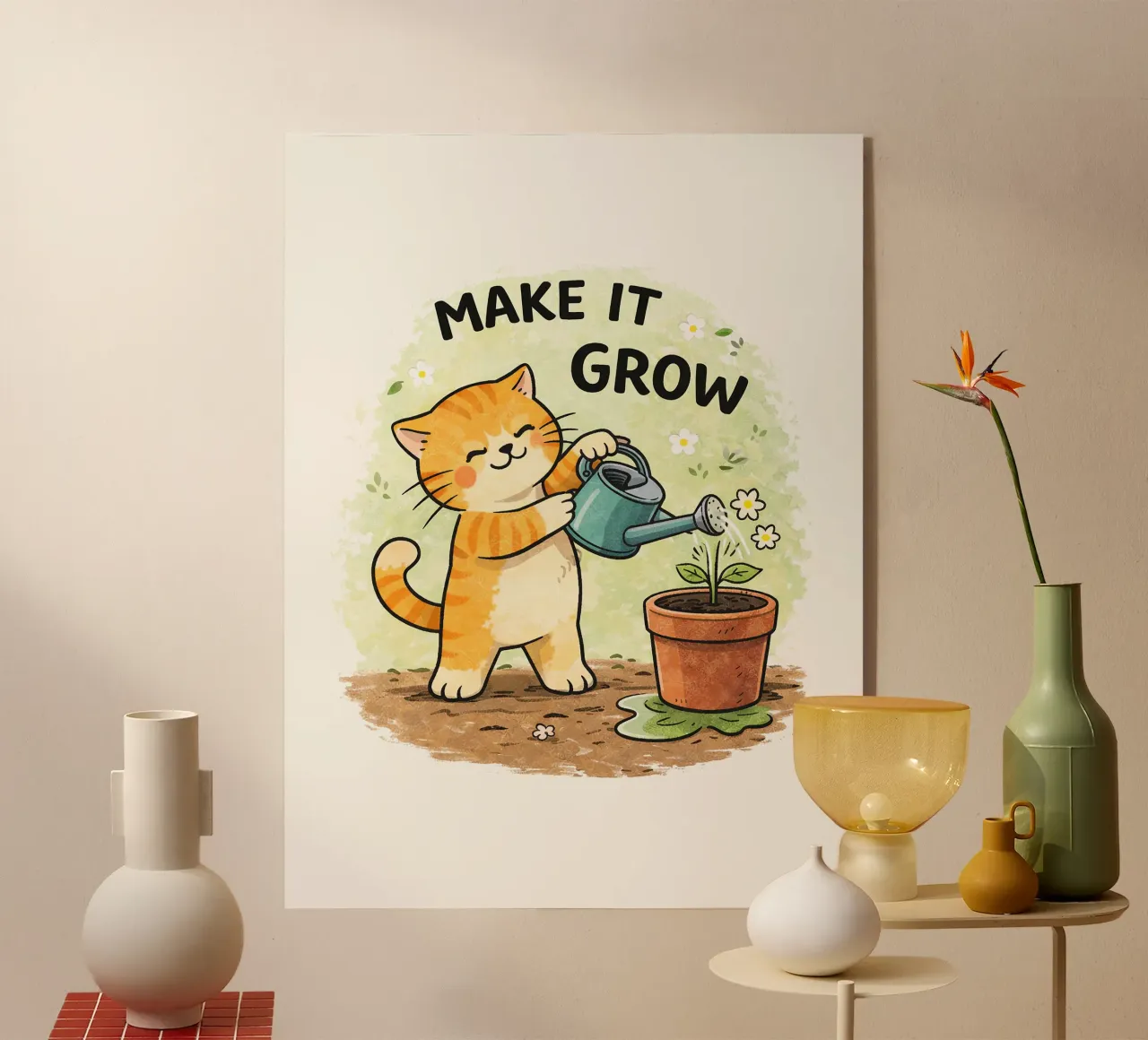 Make It Grow plexiglass da Ninatokka