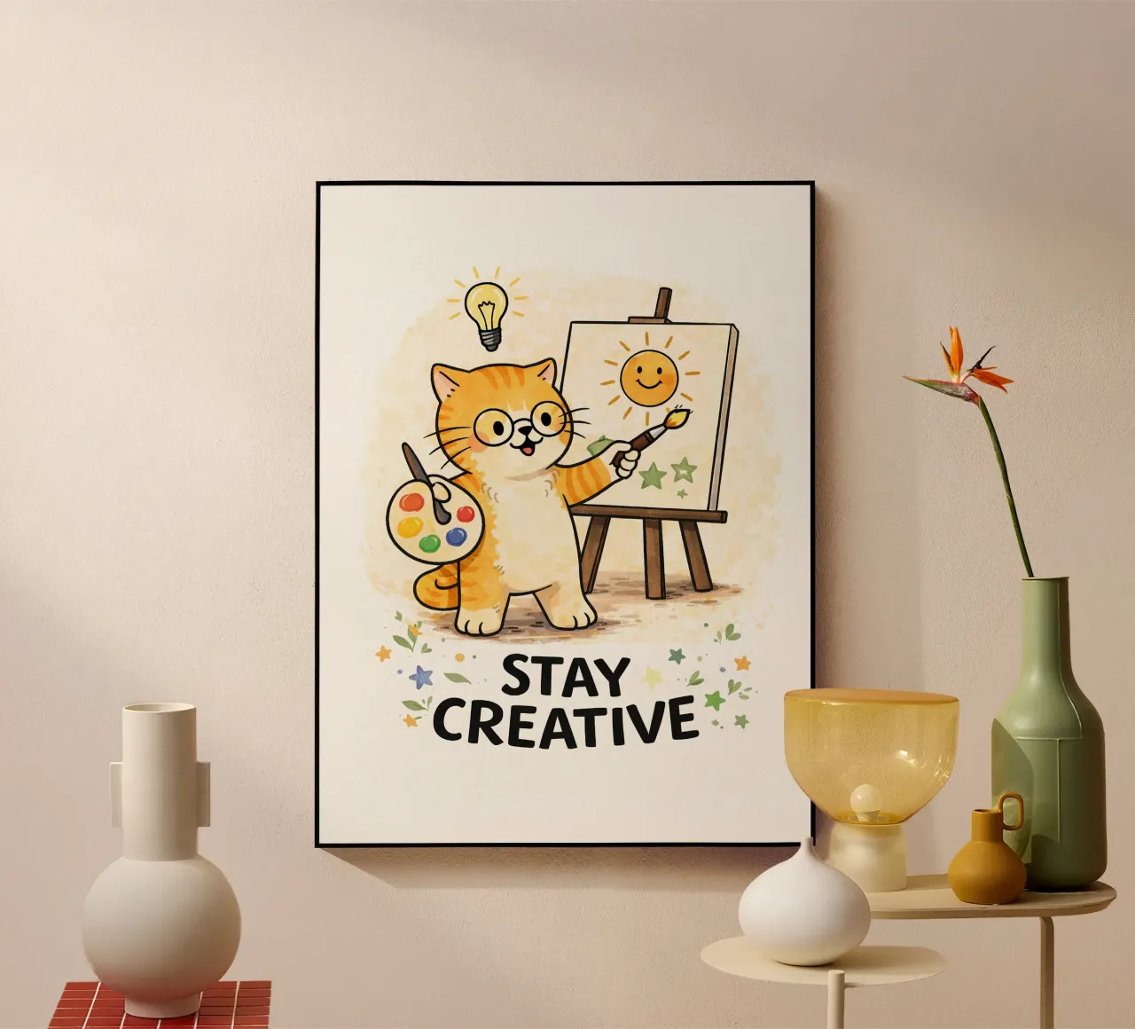 Stay Creative plexiglass da Ninatokka