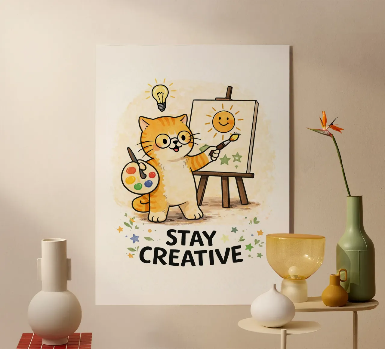 Stay Creative plexiglass da Ninatokka