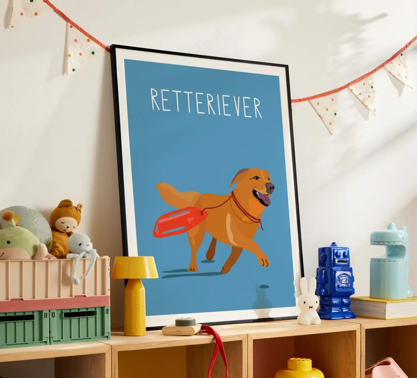 Retteriever poster da Constanze Art Direction