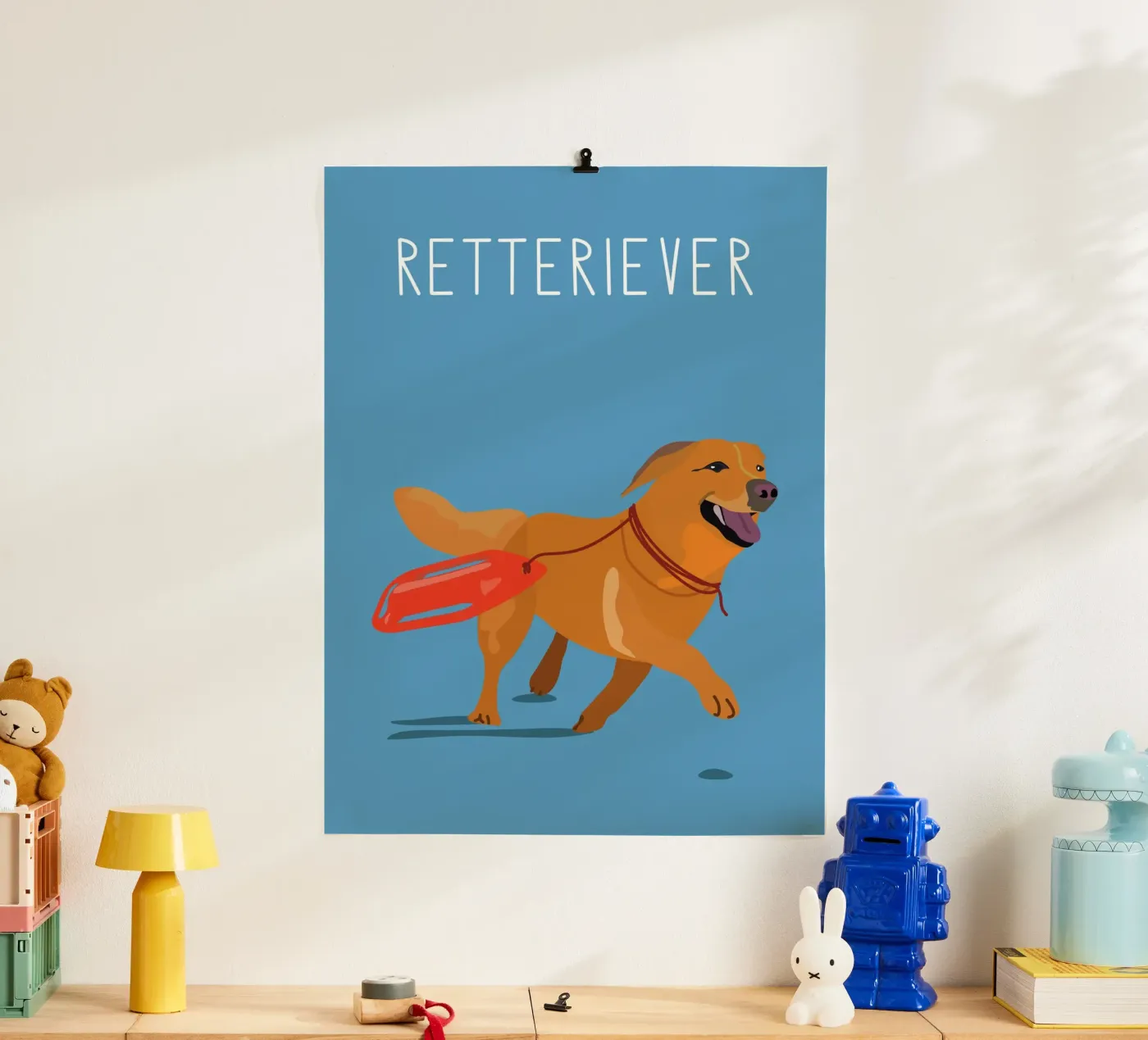 Retteriever poster da Constanze Art Direction