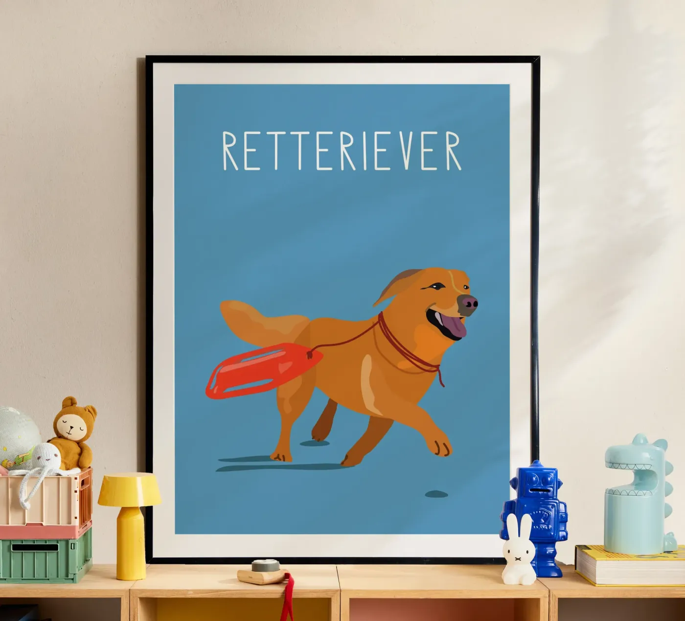 Retteriever poster da Constanze Art Direction