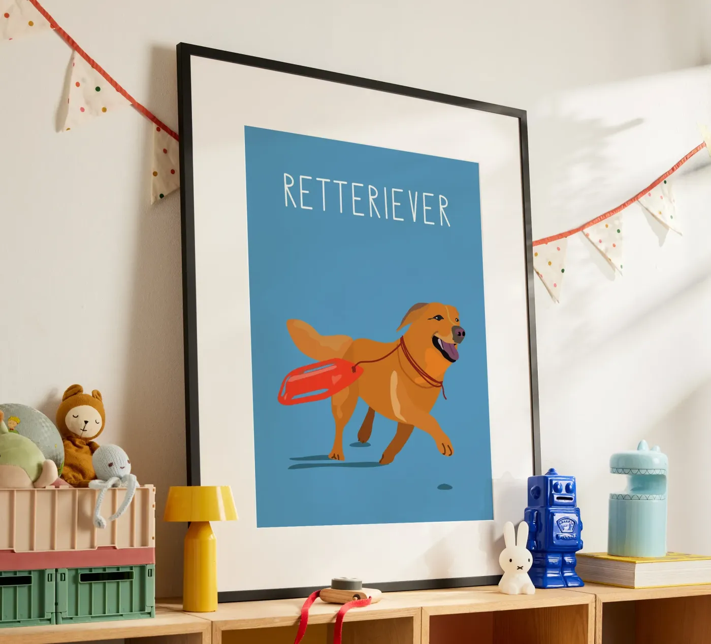 Retteriever poster da Constanze Art Direction