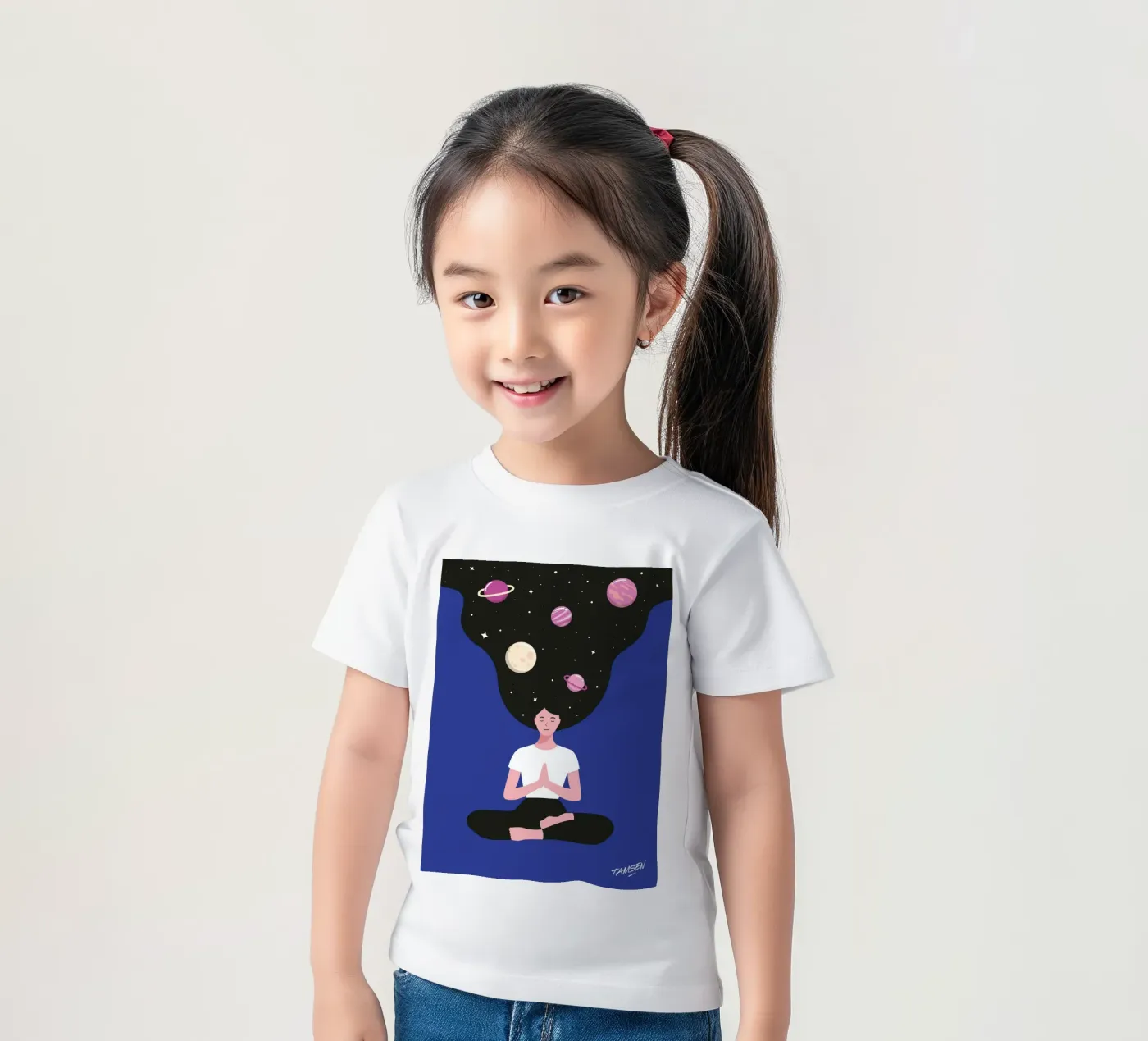 Respira t-shirt bambini da Tamsen Design