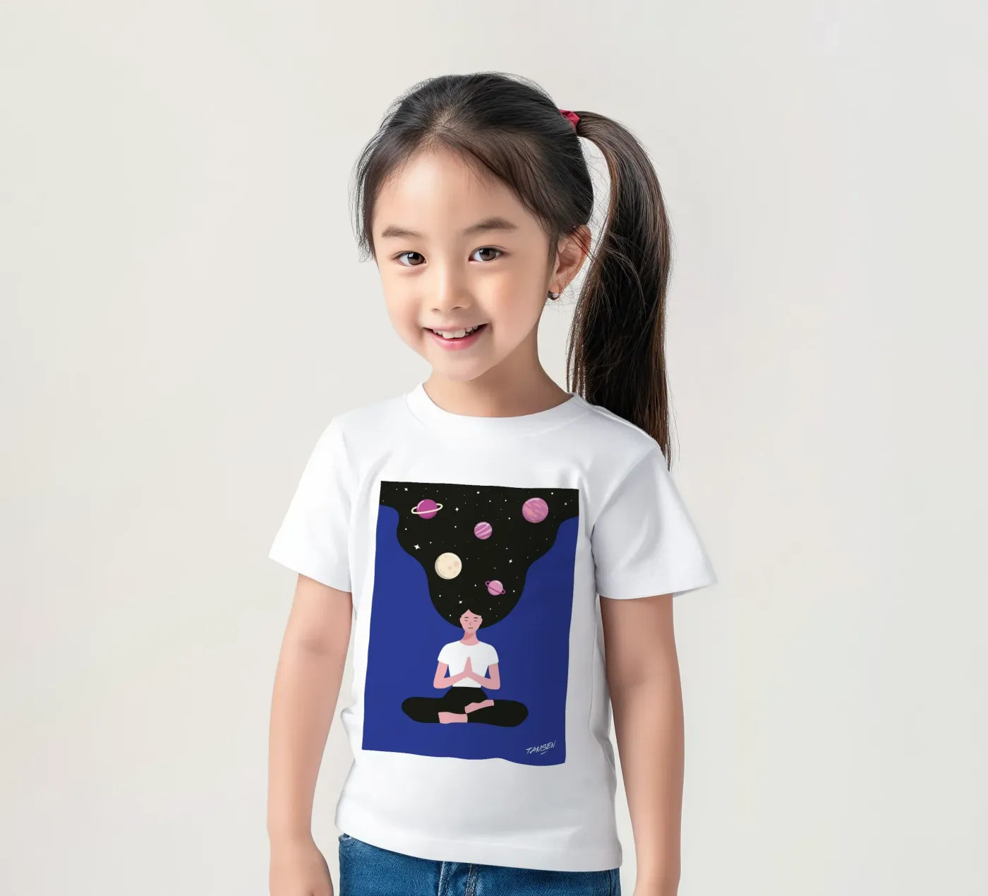 Respira t-shirt bambini da Tamsen Design
