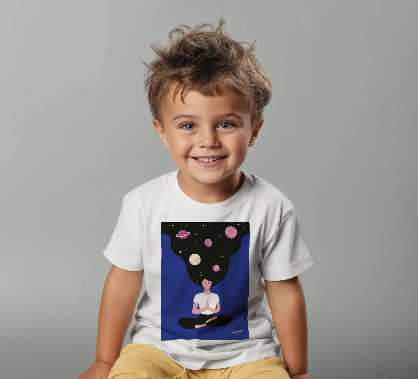 Respira t-shirt bambini da Tamsen Design