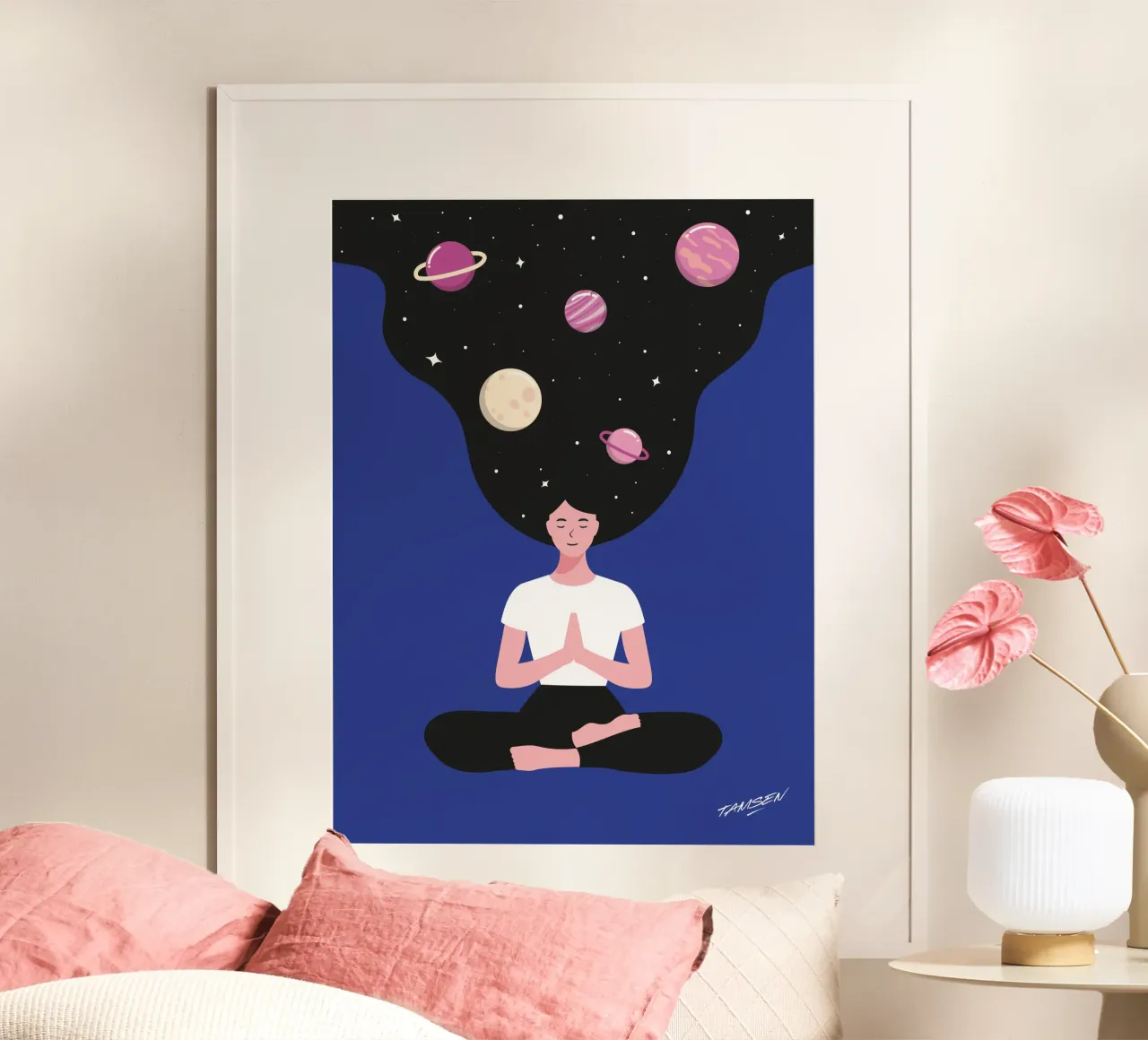 Respira poster da Tamsen Design