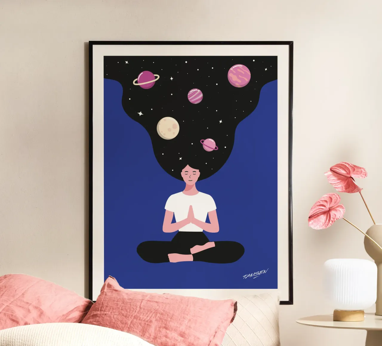 Respira poster da Tamsen Design