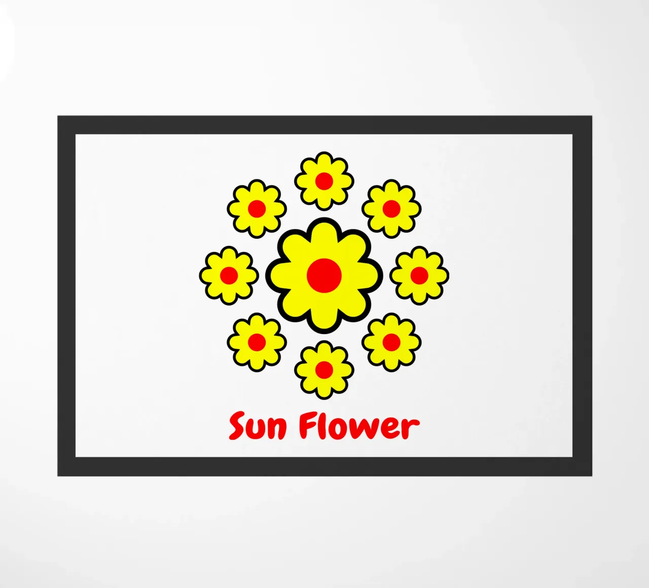 Sun Flower zerbino da Unique Urban Life