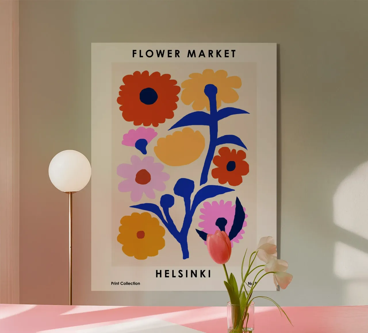 Mercato dei fiori. Helsinki plexiglass da NKTN Design