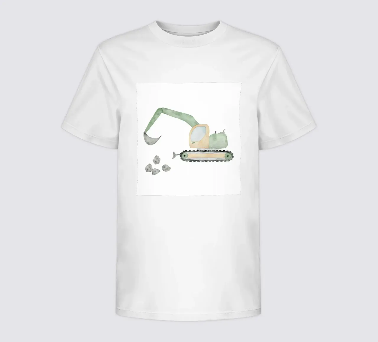 Bagger kinder t-shirt van herzundpapier