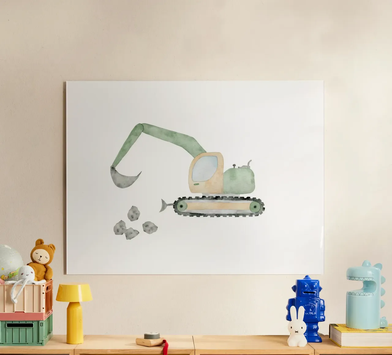 Bagger plexiglas de herzundpapier