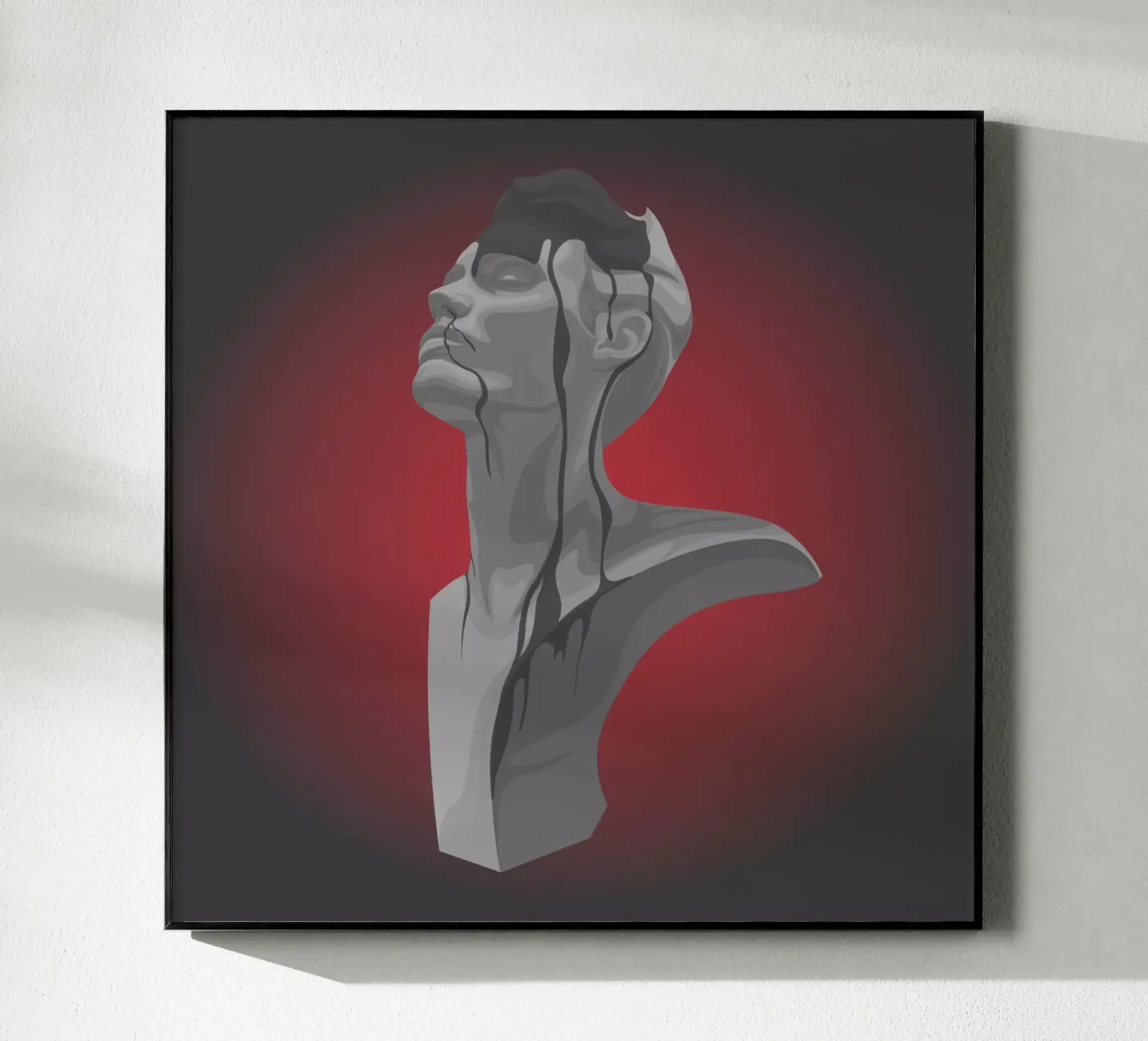 Decay - 2019 Acryl-Glas von curve_tamer