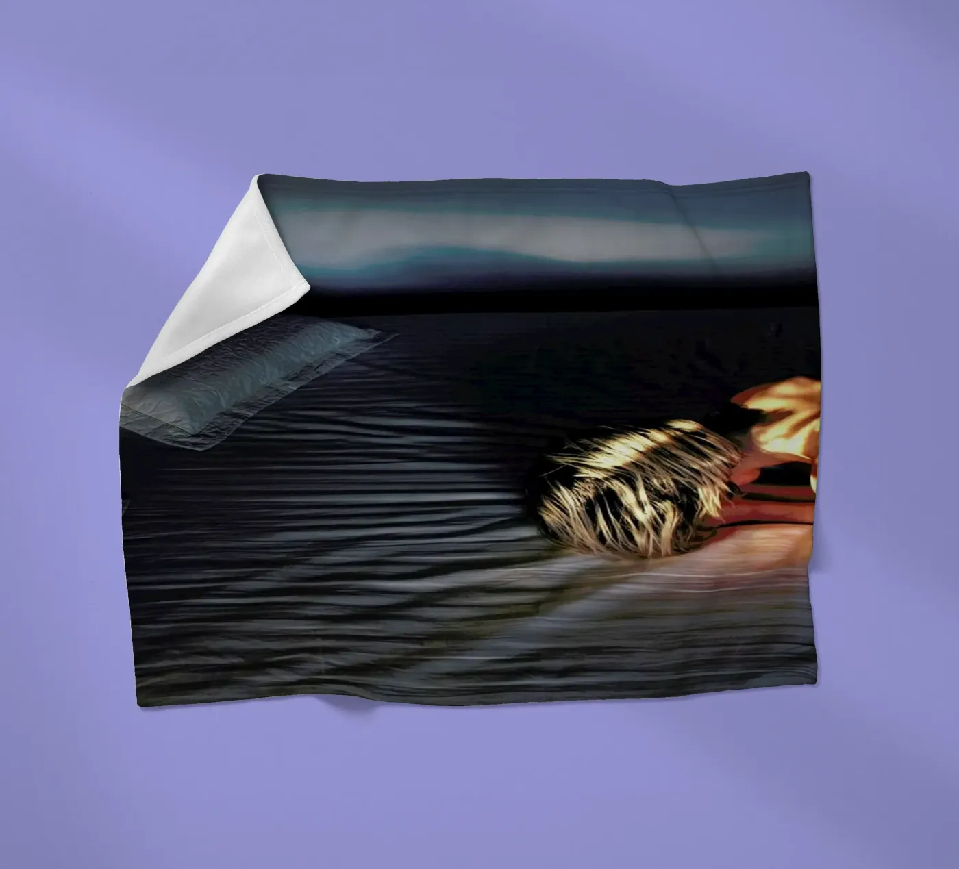 Solitude Fleecedecke von Dani L.