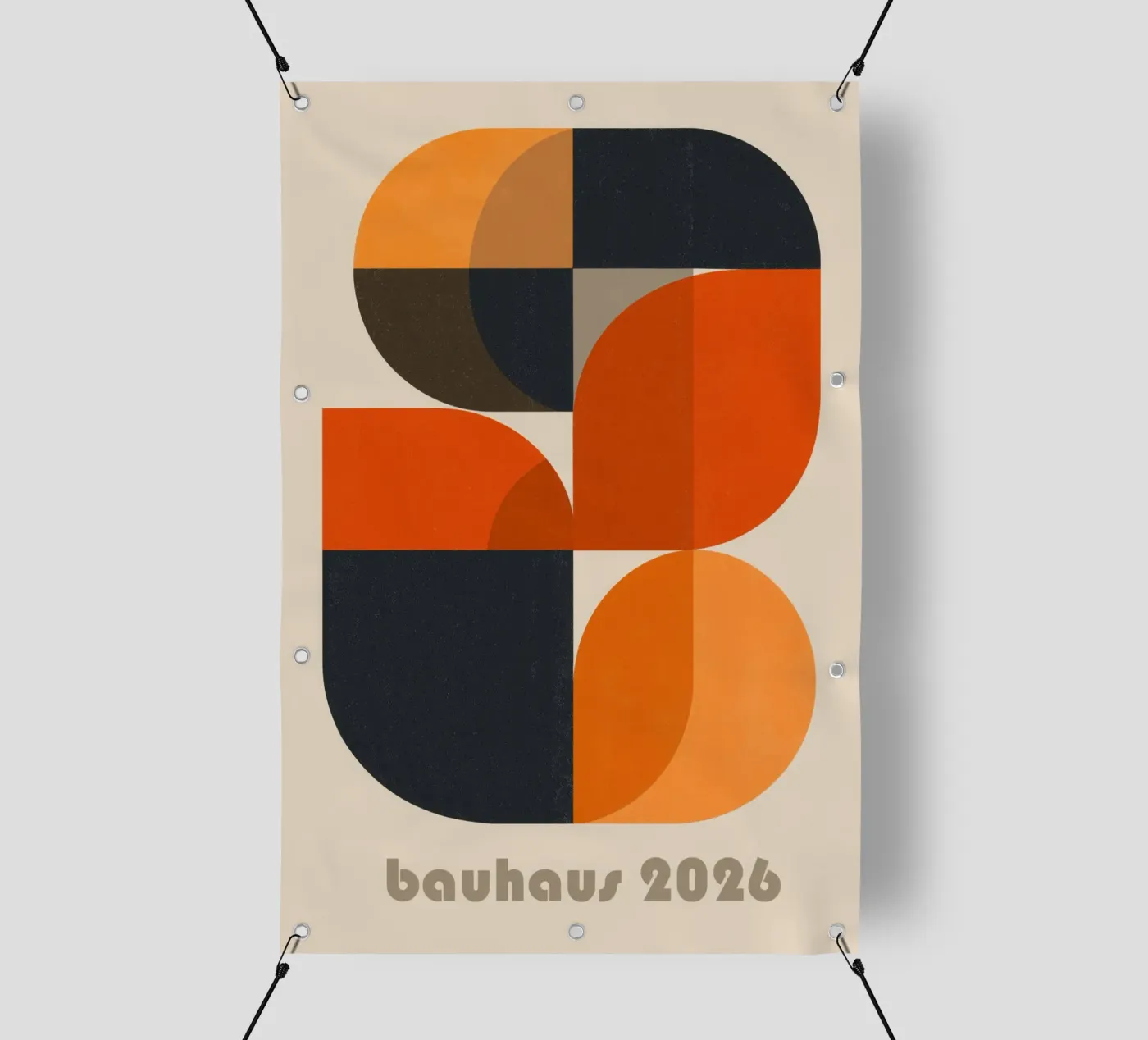 Bauhaus Anniversary 2026 | Abstract Mid-Century Modern pvc cover by Autofocus