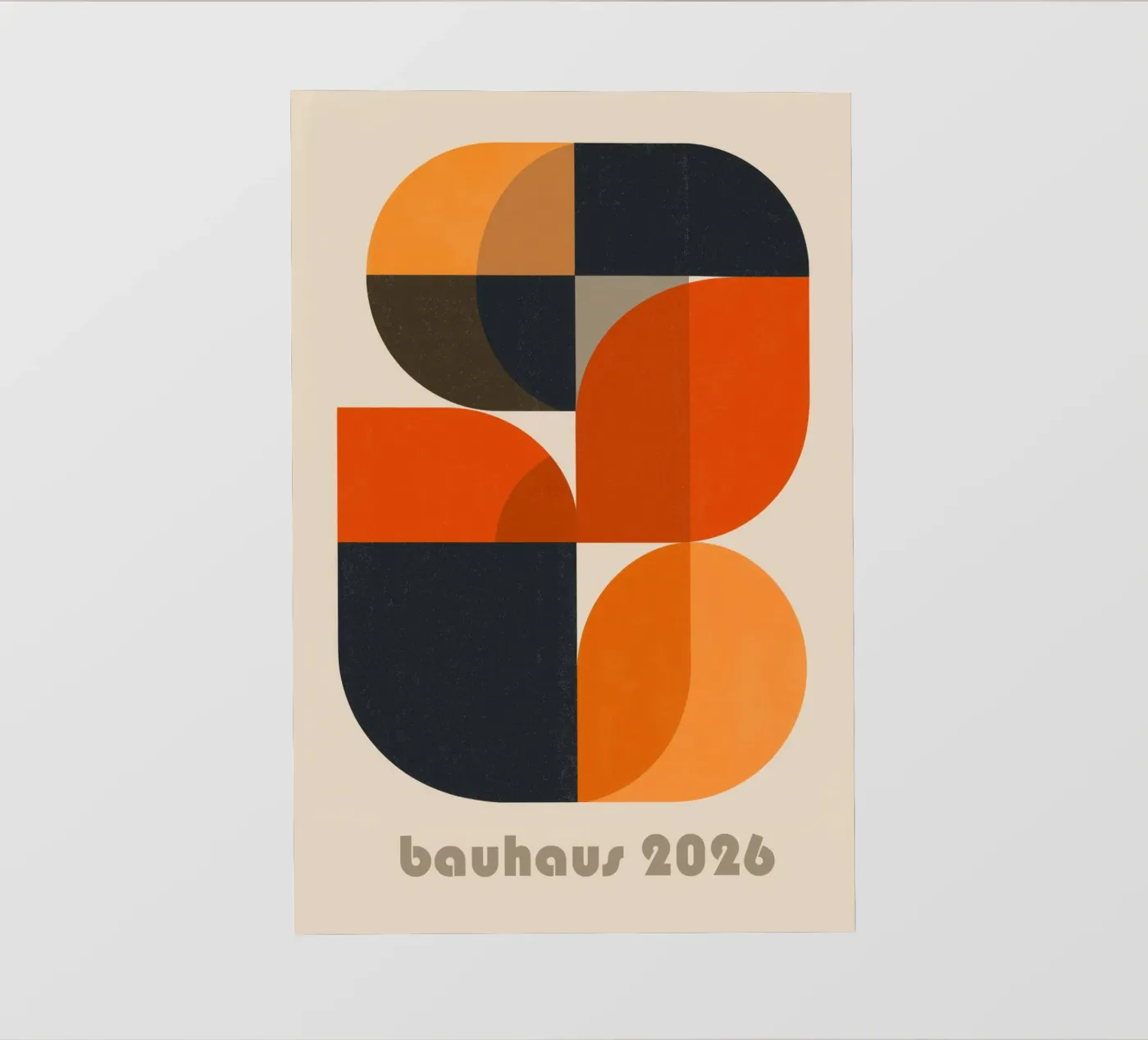 Bauhaus Anniversary 2026 | Abstract Mid-Century Modern pvc cover by Autofocus