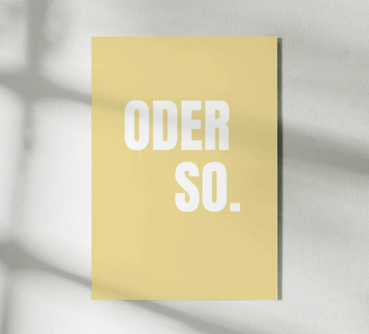 Oder so. Butterlemon plexiglass da janamossmann