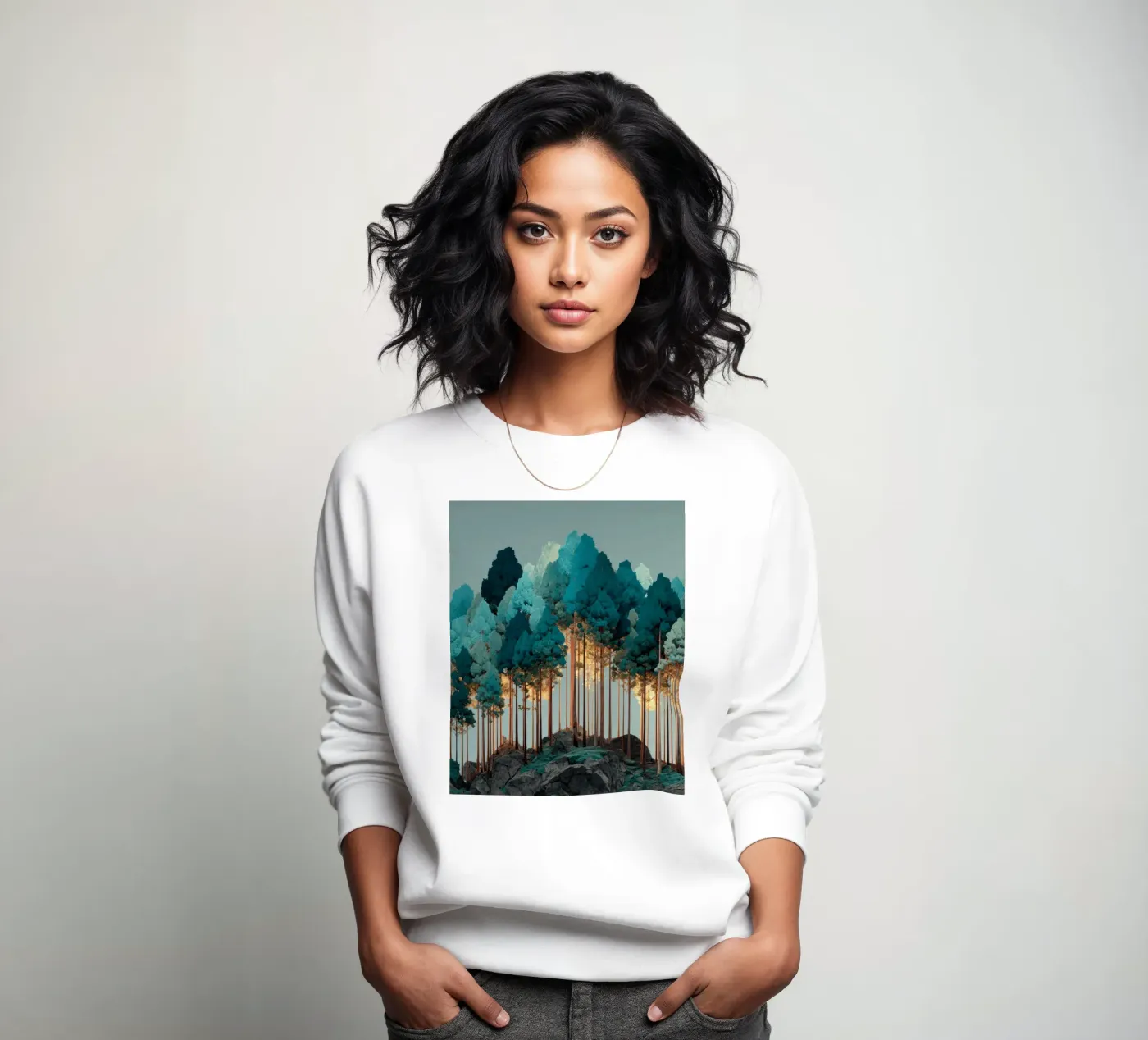 Trees felpa da Art Unleashed