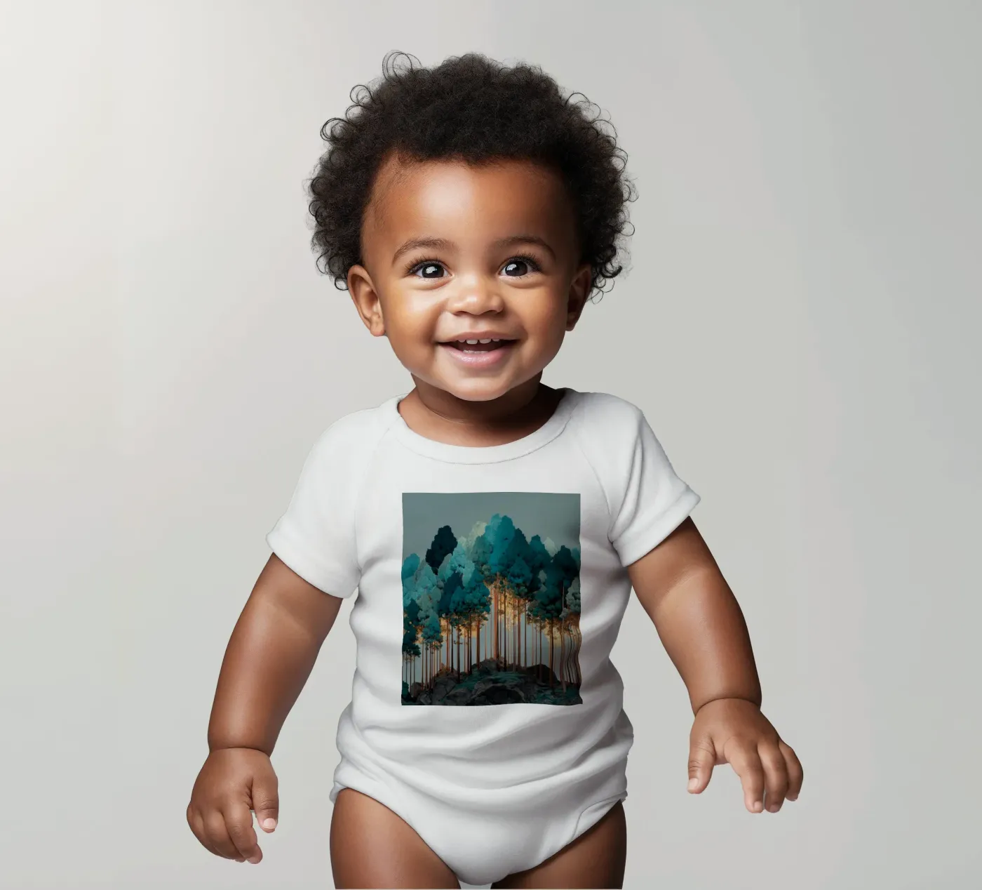 Trees body bébé de Art Unleashed