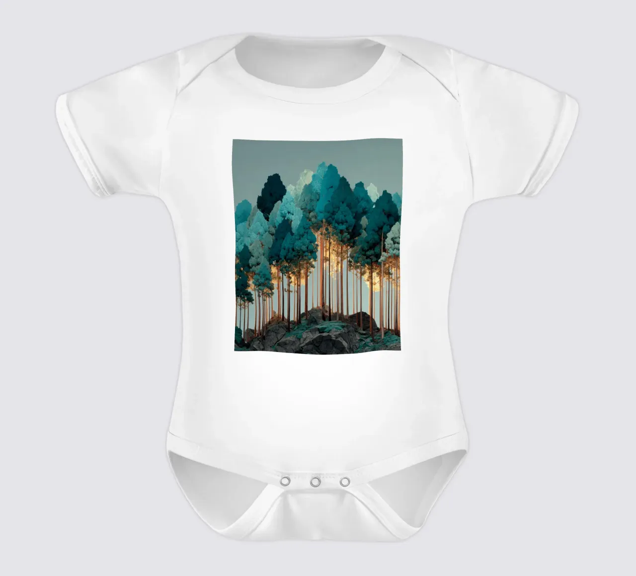 Trees body bébé de Art Unleashed