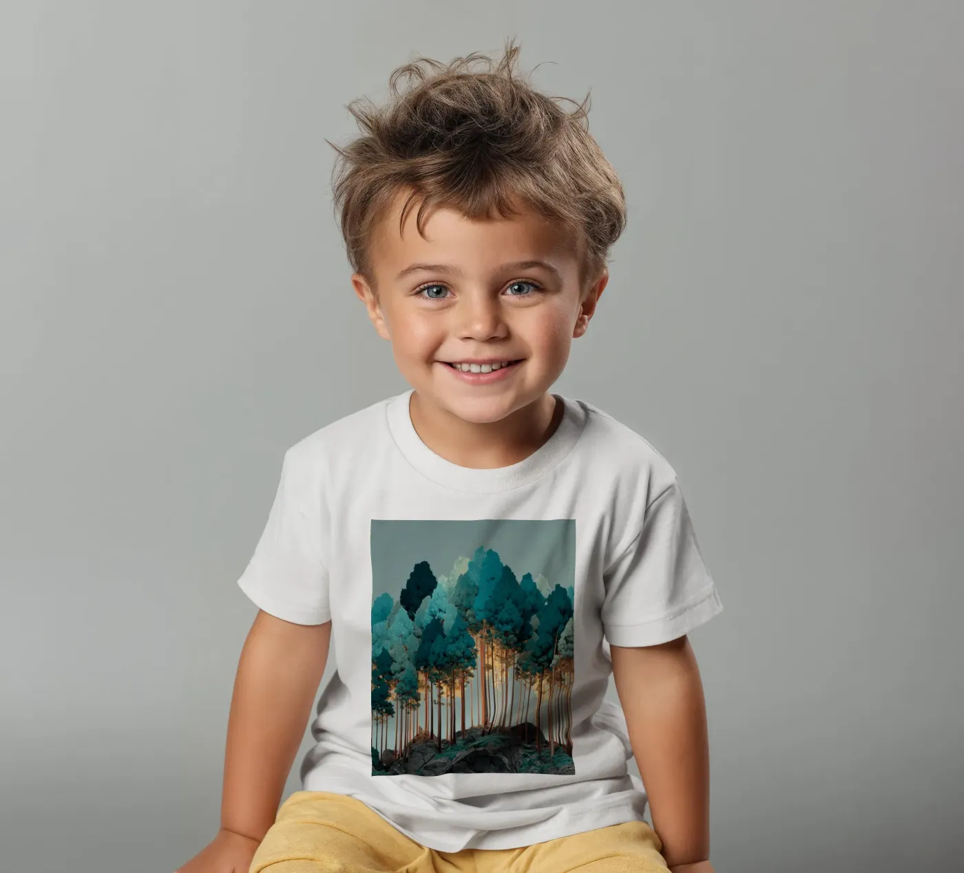 Trees Kinder T-Shirt von Art Unleashed