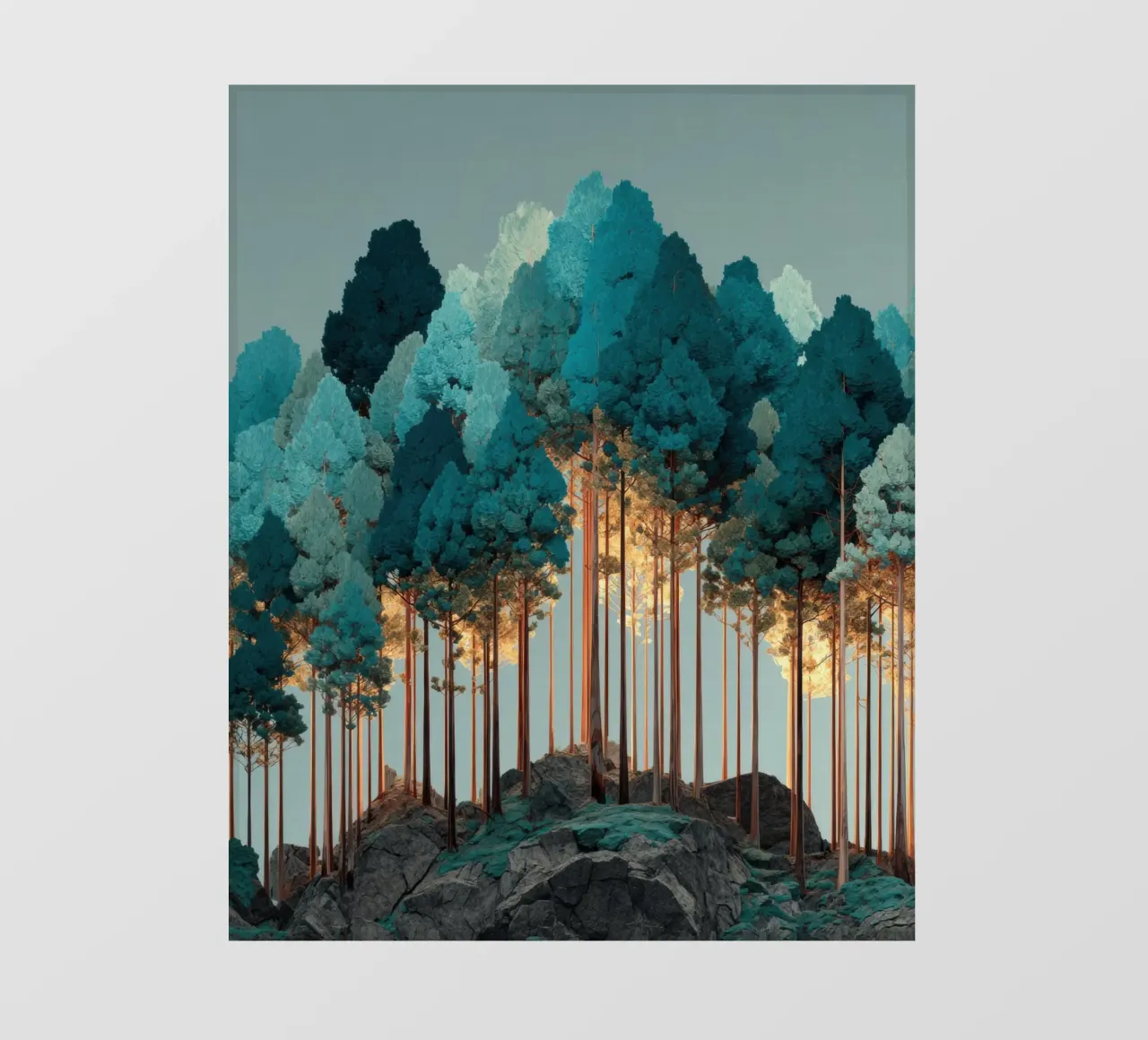 Trees pellicola backlit da Art Unleashed