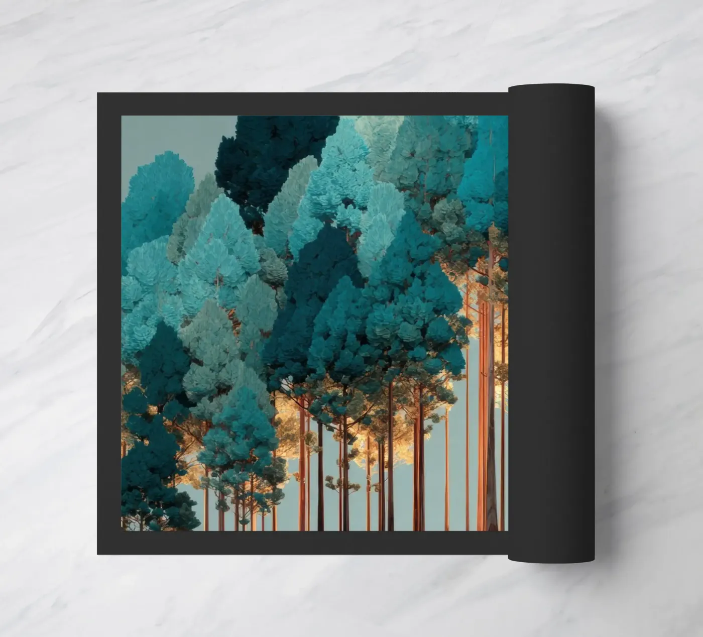 Trees Fußmatte von Art Unleashed