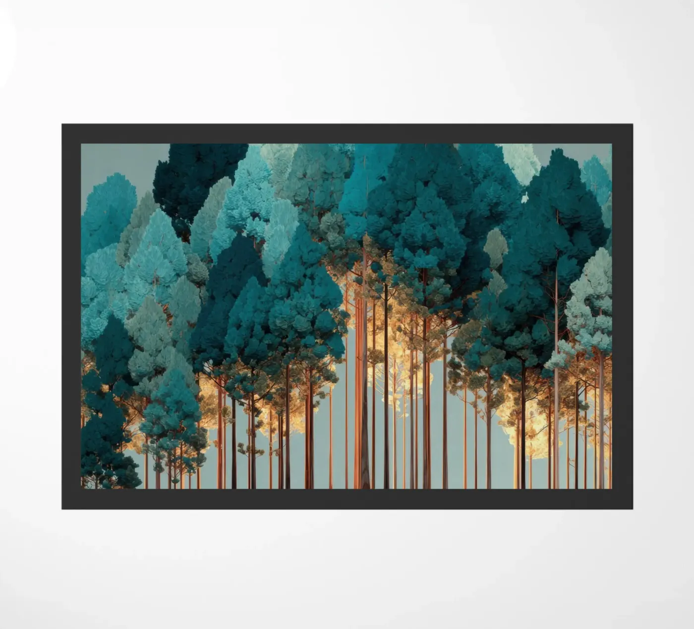 Trees Fußmatte von Art Unleashed