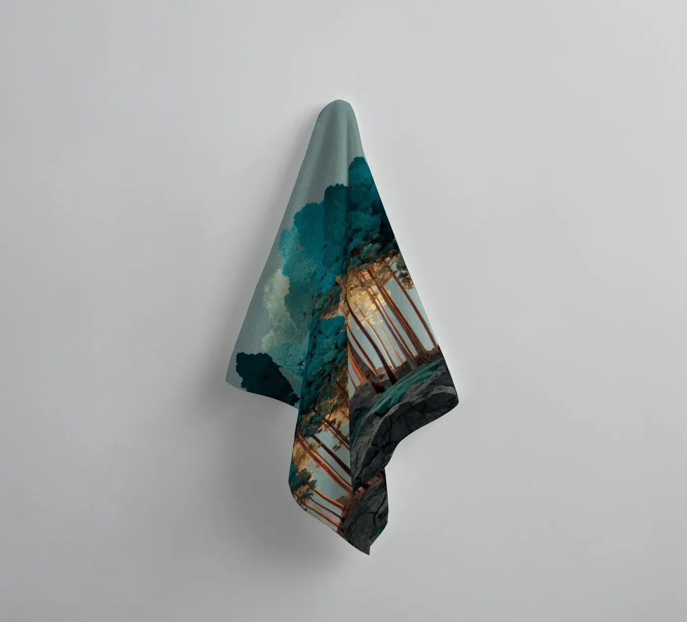 Trees Handtuch von Art Unleashed