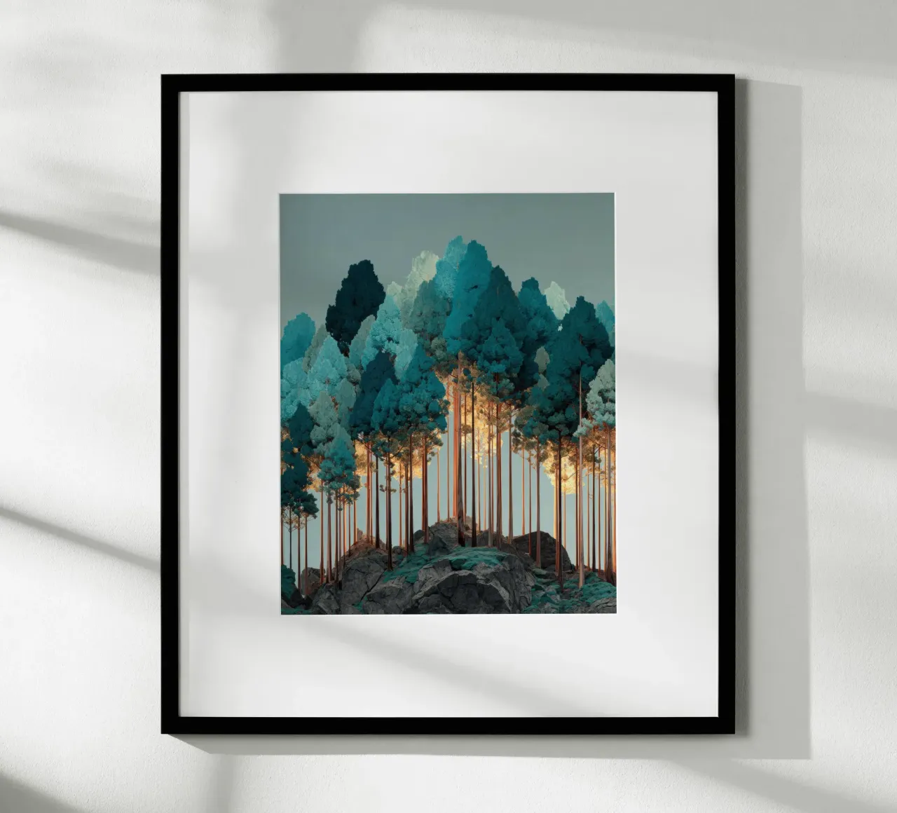 Trees poster da Art Unleashed