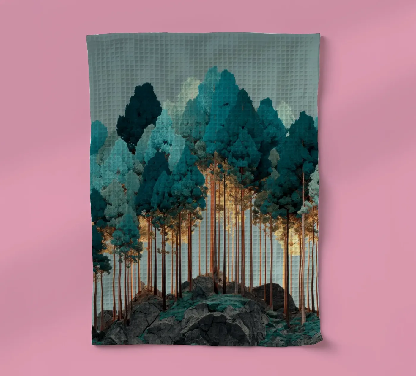 Trees torchon de Art Unleashed