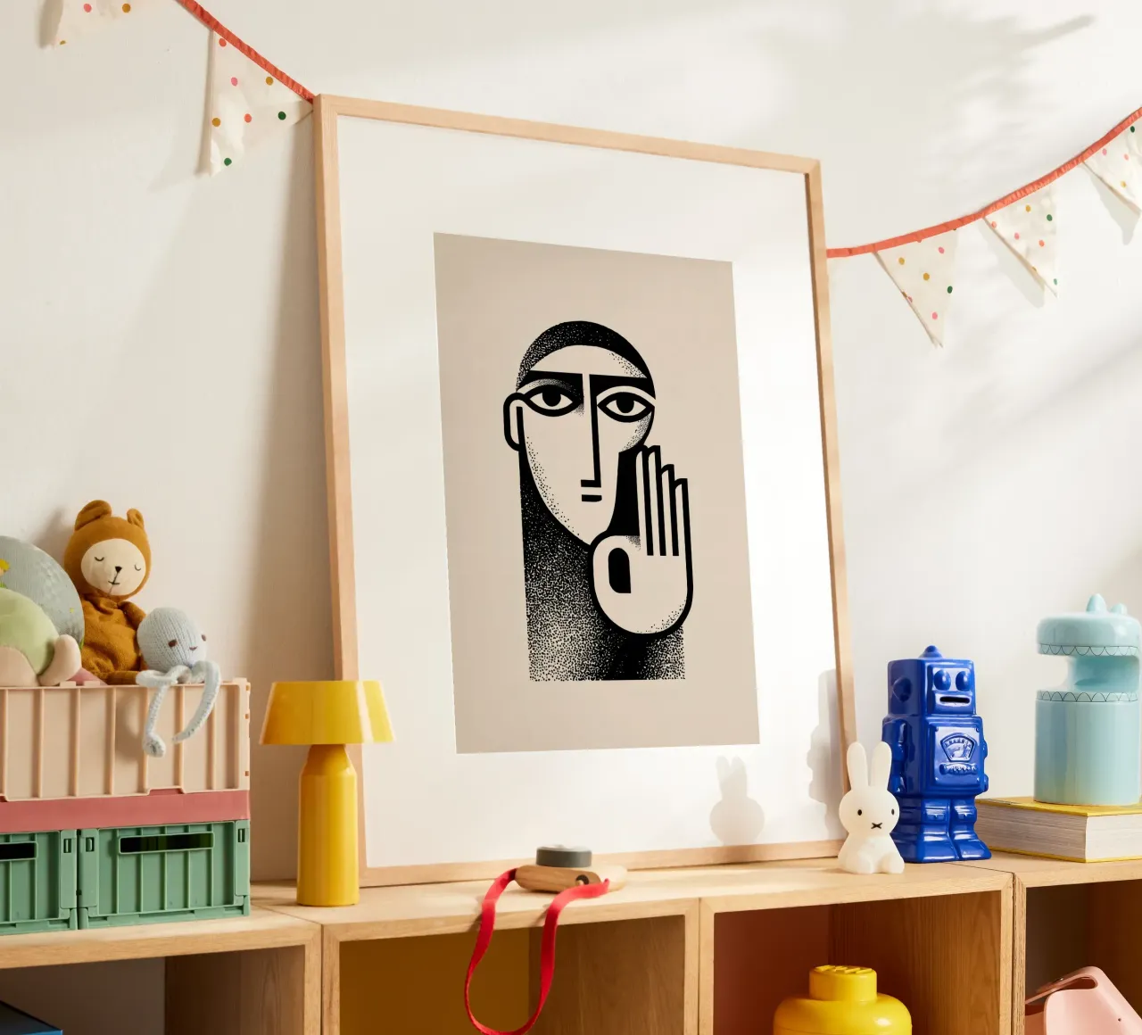 OK poster van Art Unleashed