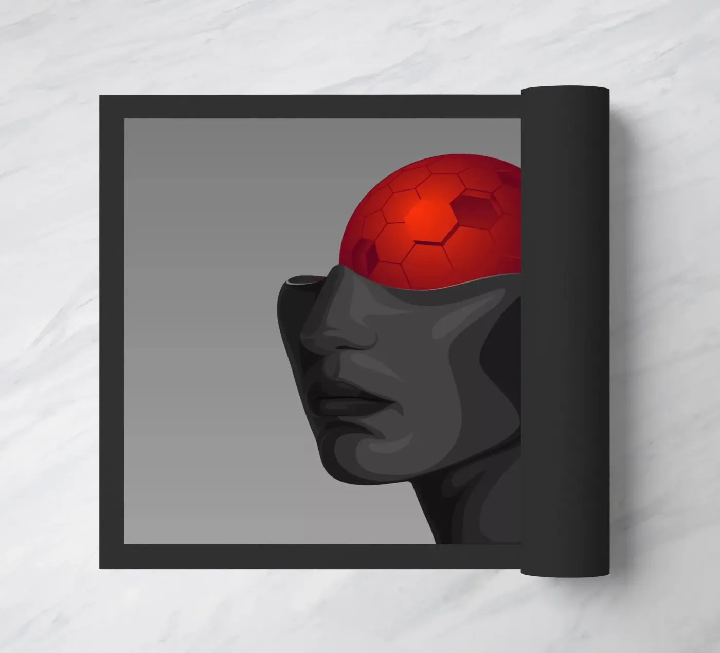 Split - 2020 Fußmatte von curve_tamer