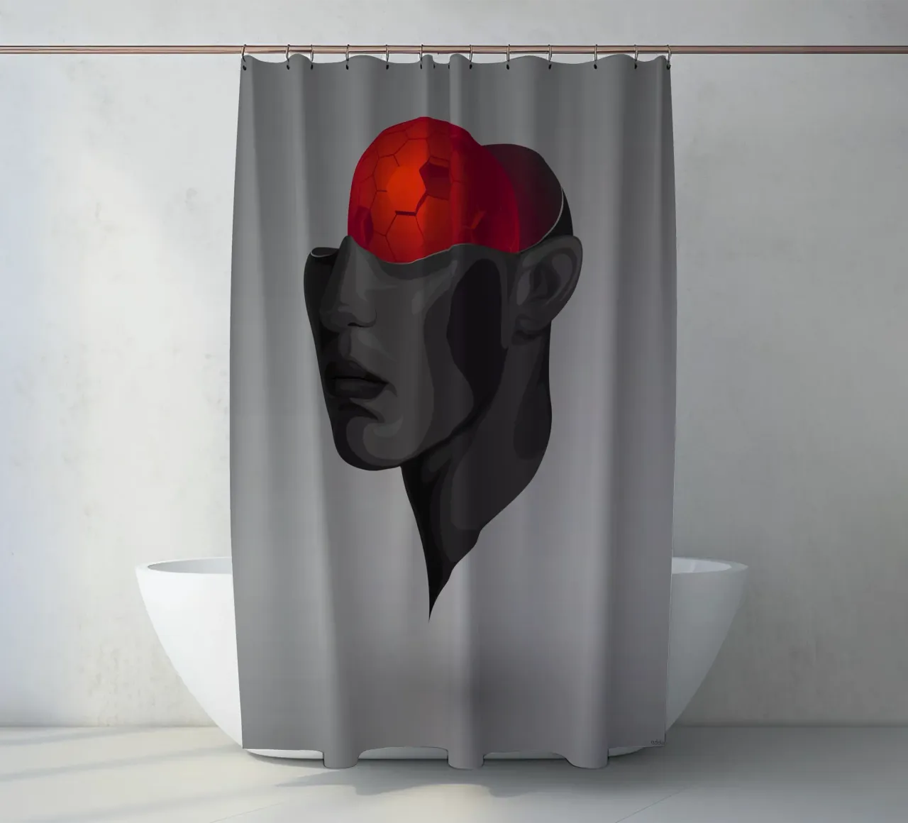 Split - 2020 douchegordijn van curve_tamer