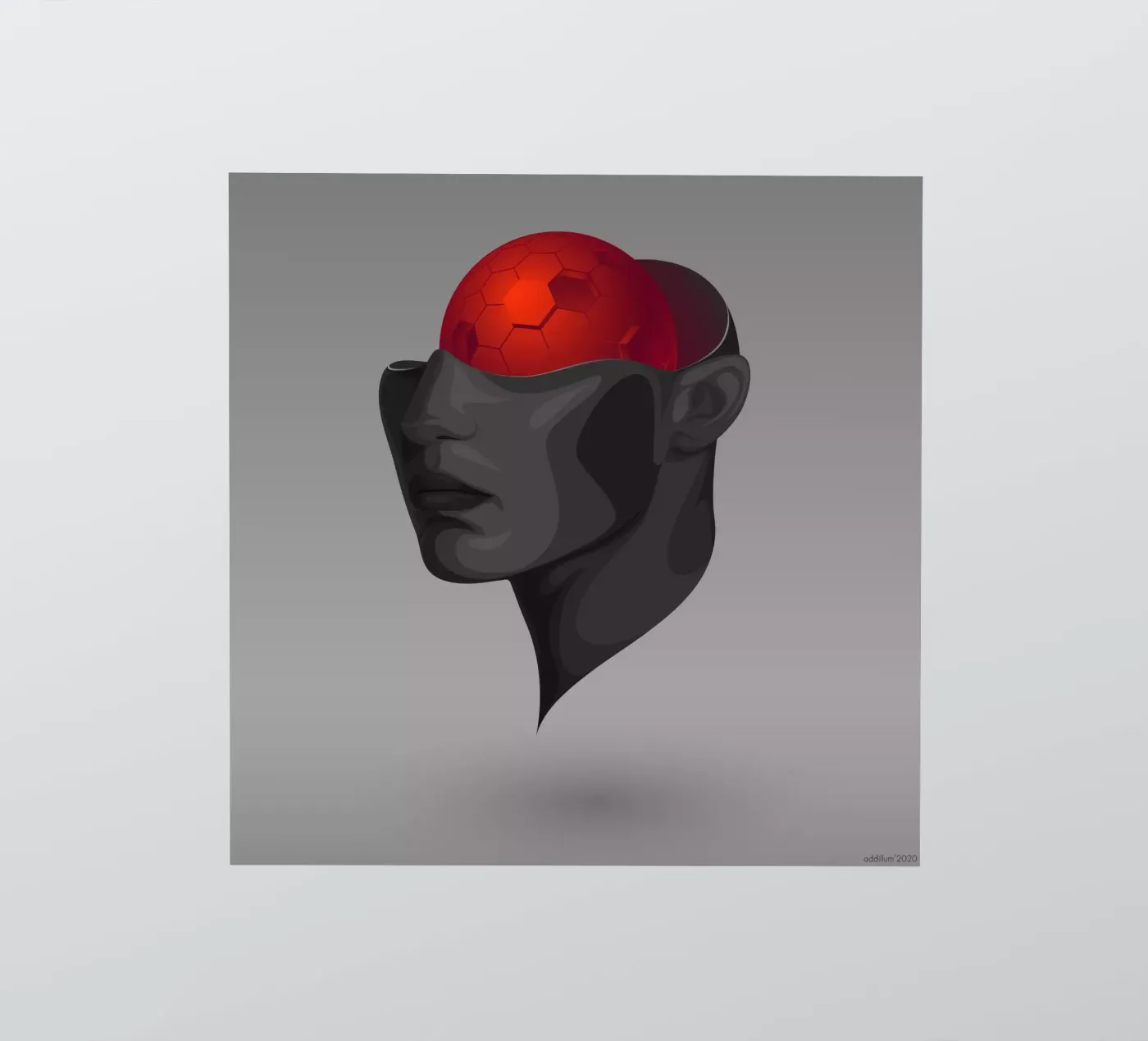 Split - 2020 Sticker von curve_tamer