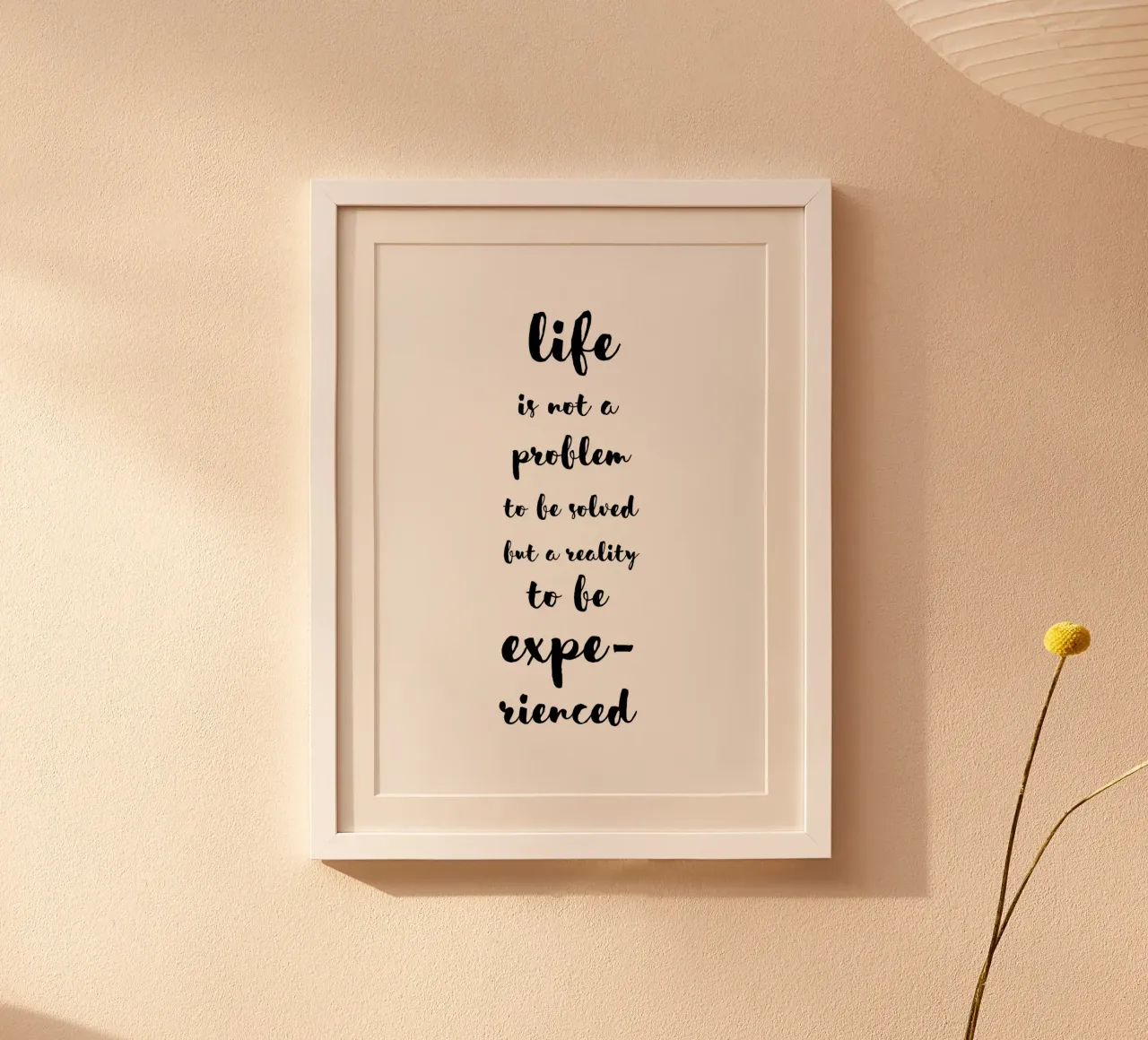 Life poster da Quotes on walls