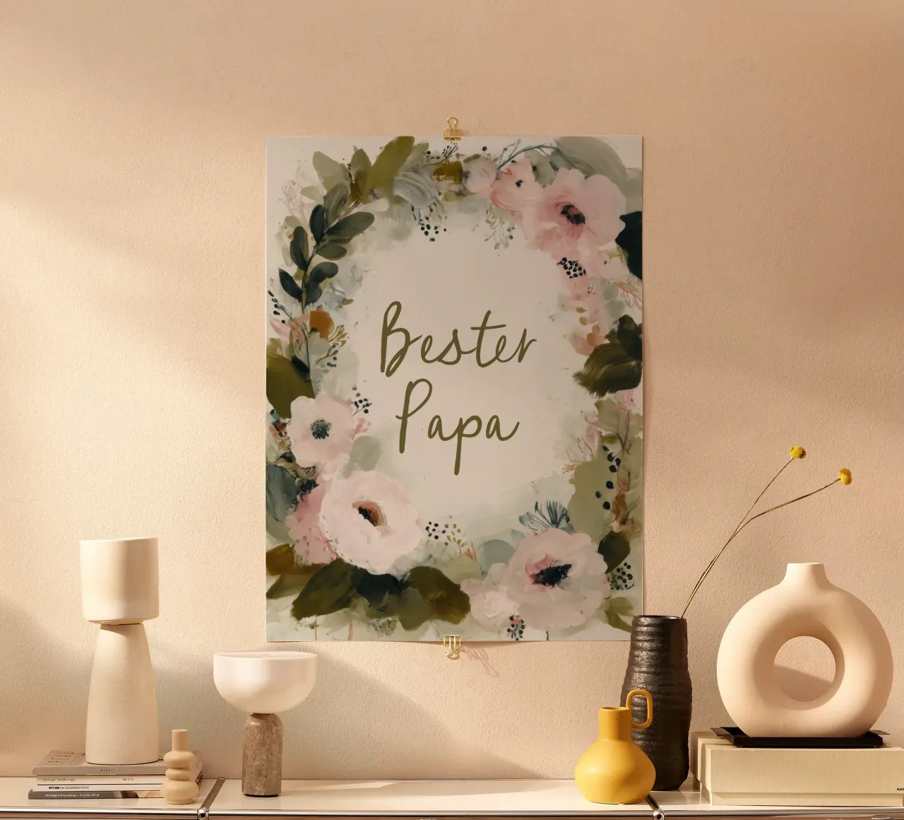 Bester Papa poster da treechild